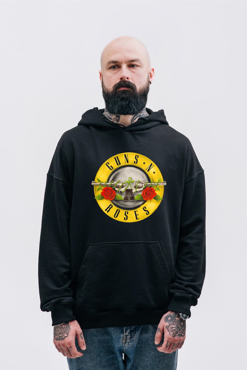 Кенгуру тринитка футер Guns n Roses 2 S - XL